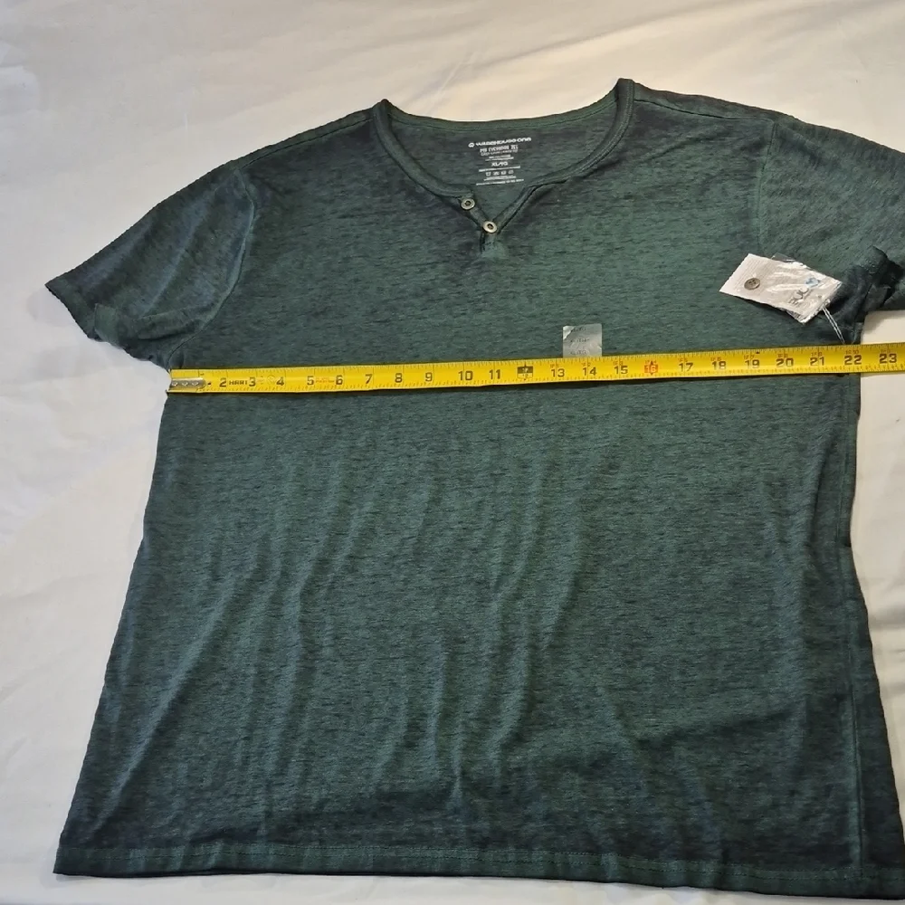 Warehouse One My Everyday Tee Green Size. XL NWT - Picture 7 of 12